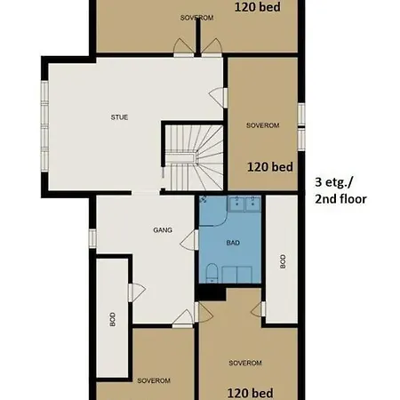 Modern 6 Bedroom House Villa